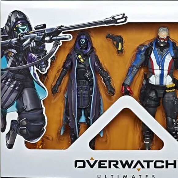 Overwatch Soldier 76 & Strike Ana Dual Pack 6" Collectible SEALED⚡🏃♀️💨🚚 - Picture 5 of 15